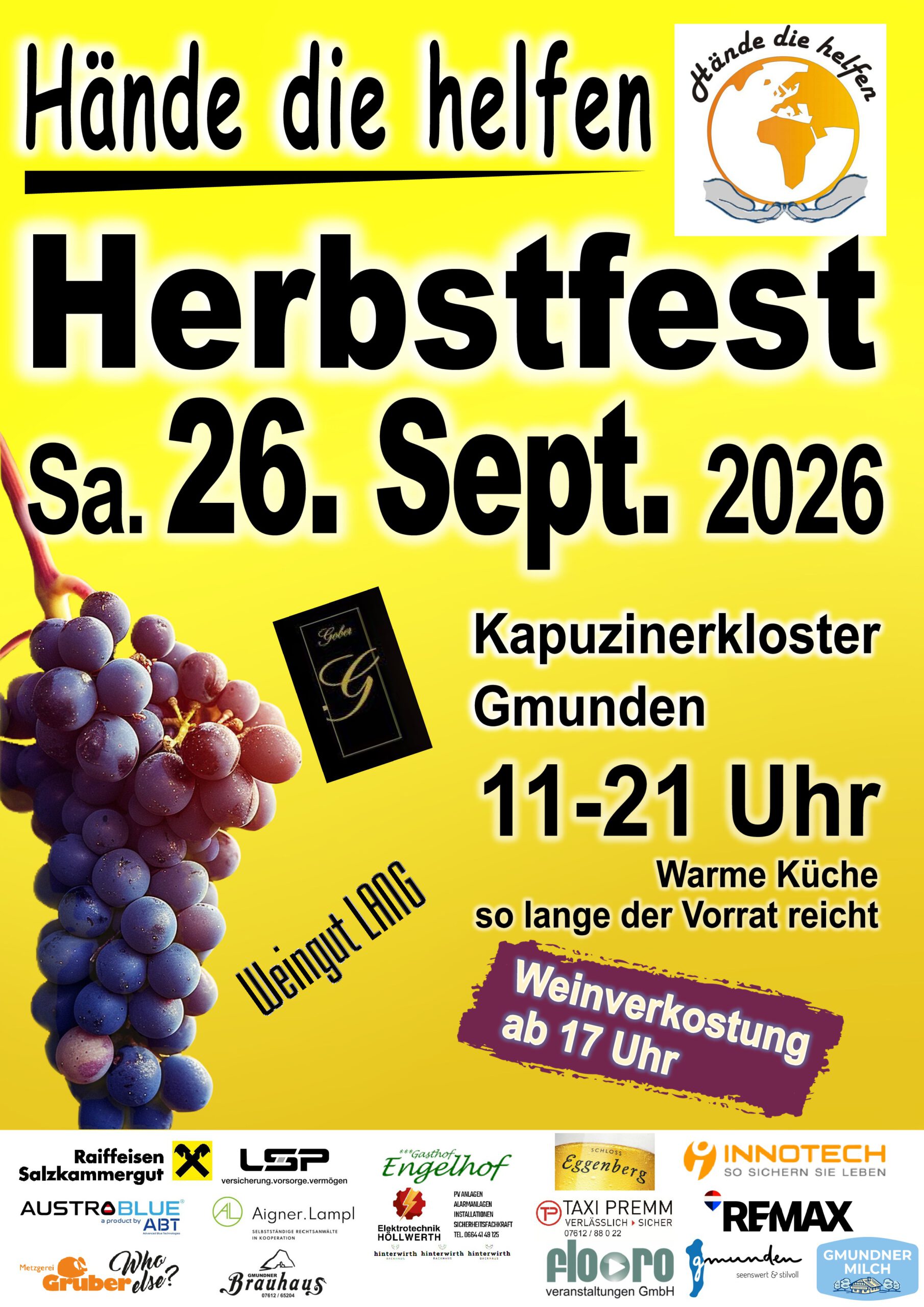 Herbstfest Plakat 2026 neu